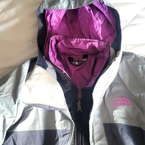 Girls Northface 3 in 1 Winter Coat